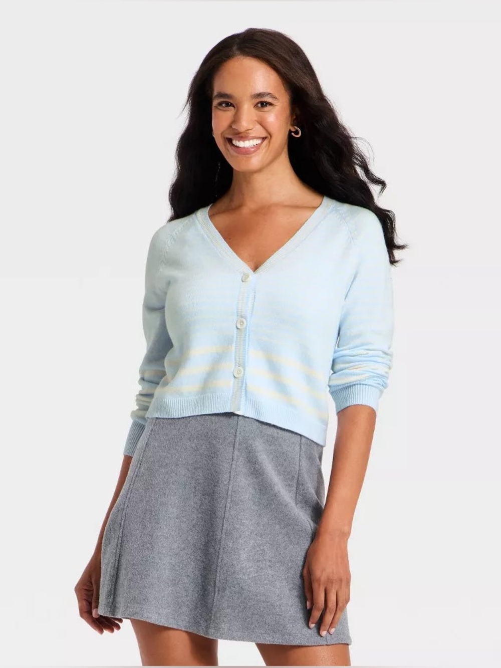 Women's Long Sleeve V-Neck Cardigan - A New Day